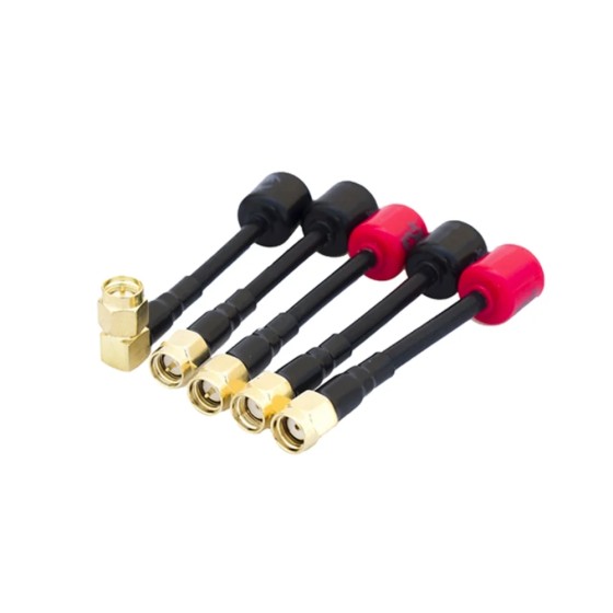 Hot Sales Maple Leaf Lollipop Antenna 5.8G RHCP Circularly Polarized Omnidirectional Antenna SMA RP-SMA Angle-SMA MMCX